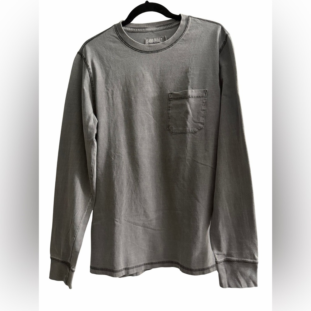 Goodfellow & Co Charcoal Long Sleeve Tee